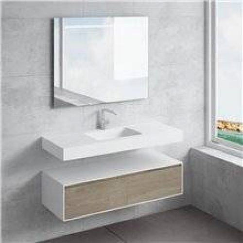 Plan vasque suspendu petit format SAONA NATUGAMA