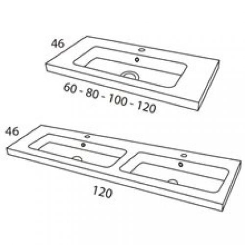 Plan vasque Urban Futurbaño