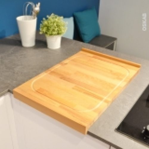 Planche A Decouper Reversible De Cuisine Bois Hetre Naturel Sokleo