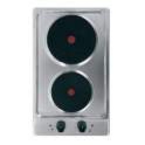 Plaque 2 feux électrique : inox 300×500