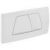 Plaque 2 touches Twinline PVC Blanc