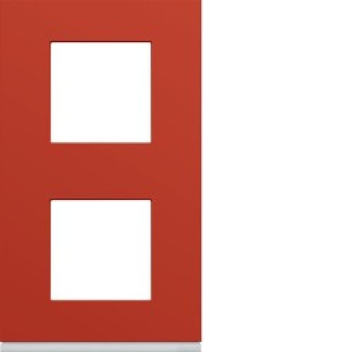 Plaque 2P V71 eglantine – APPAREILLAGE MURAL GALLERY HAGER WXP0642