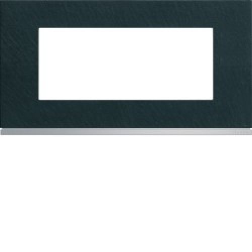 Plaque 5M E71 dark rock – APPAREILLAGE MURAL GALLERY HAGER WXP4405