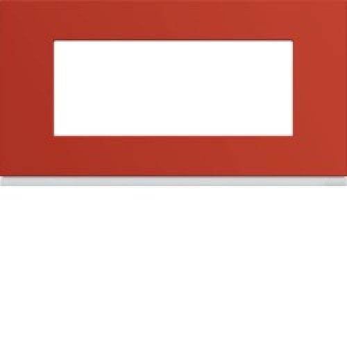 Plaque 5M E71 eglantine – APPAREILLAGE MURAL GALLERY HAGER WXP0605