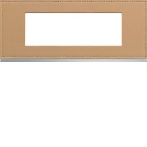 Plaque 6M E57 cord leather – APPAREILLAGE MURAL GALLERY HAGER WXP5106