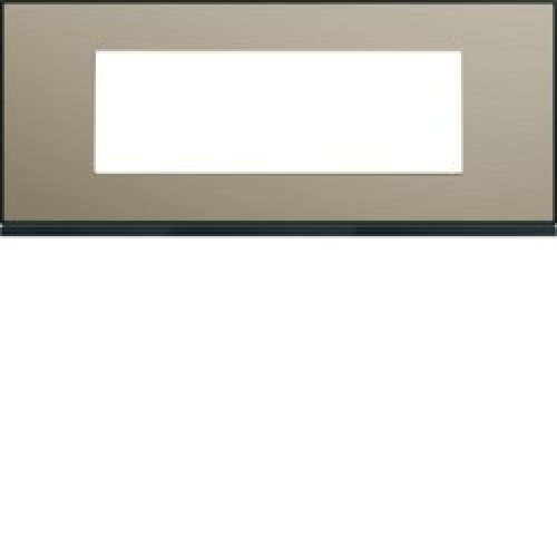 Plaque 6M E71 placage bronze – APPAREILLAGE MURAL GALLERY HAGER WXP2206