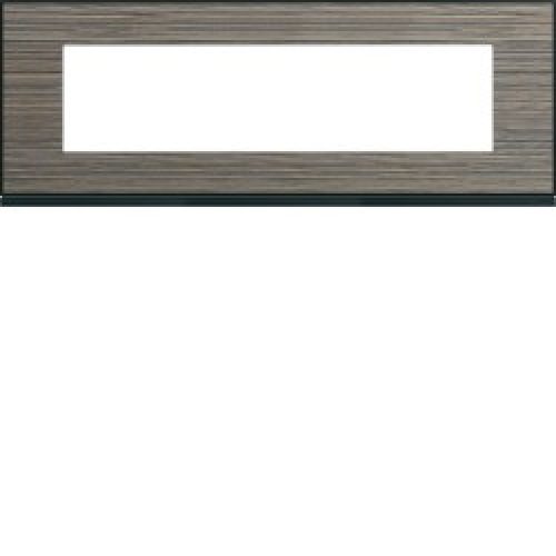 Plaque 8M E71 pecan – APPAREILLAGE MURAL GALLERY HAGER WXP2408