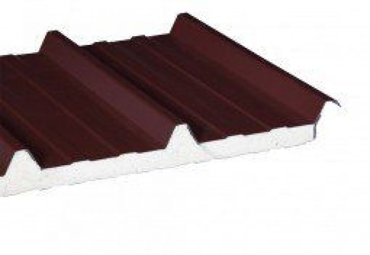 Plaque Acier Isolée 3x1m 40 mm – à partir de 3 Plaques(Pls Coloris)