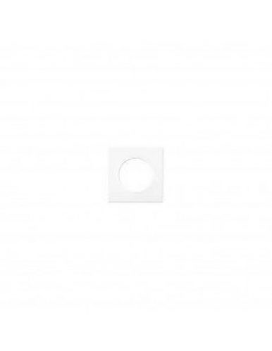 Plaque blanc pour interrupteur 1 poste SCHNEIDER Odace S520702