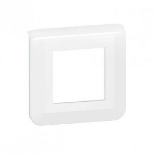 Plaque décorative blanche Mosaic – 1 poste – 2 modules