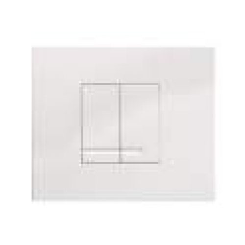 Plaque de commande 2 touches pour bati-support WISA