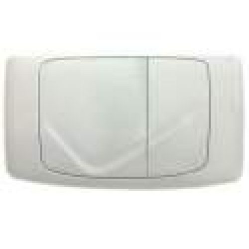 Plaque de commande ANGEL RIOS 2 Blanche, 2 touches