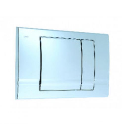 PLAQUE DE COMMANDE CHROMÉE POUR BÂTI SUPPORT EAU