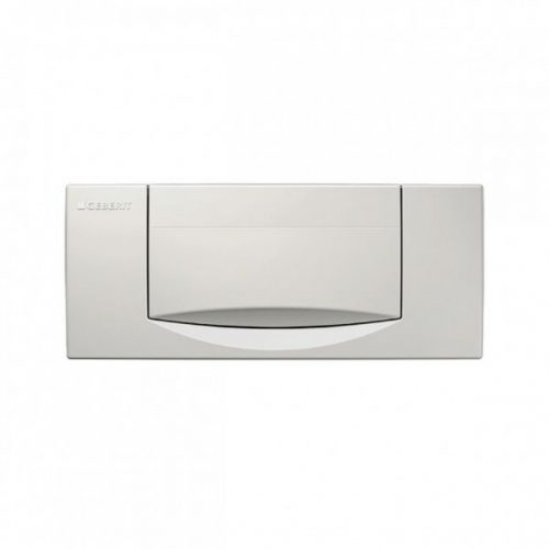 Plaque de Commande Geberit 300T pour rinçage interrompable Blanc Alpin