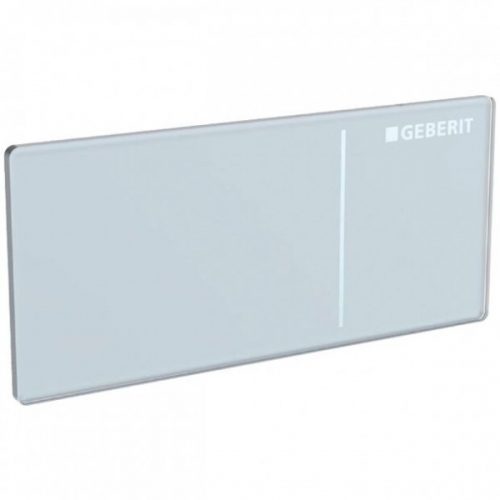 Plaque de Commande Geberit Omega70 pour rinçage double touche Inox brossé (115084)