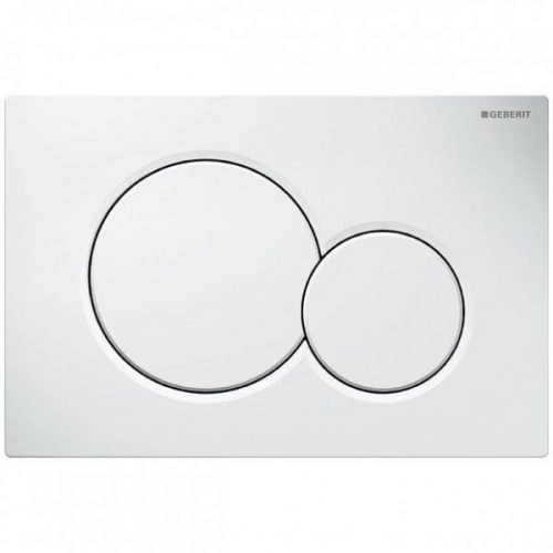 Plaque de Commande Geberit Sigma01 Blanc 115770115