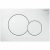 Plaque de Commande Geberit Sigma01 Blanc 115770115