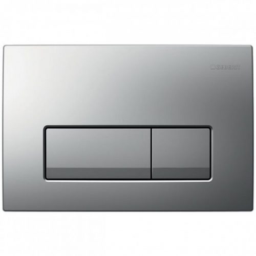 Plaque de Commande Geberit Twinline pour rinçage double touche Blanc Alpin (115888)