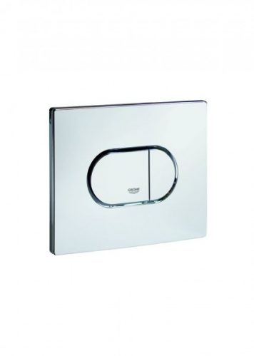 Plaque de Commande Grohe Arena Cosmopolitan montage horizontal Chromé Plastique