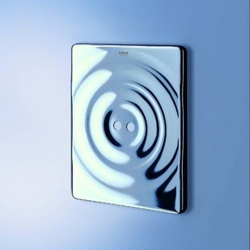 Plaque de Commande Grohe Tectron Surf Blanc Laiton