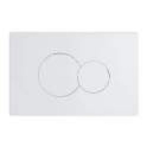 Plaque de commande SELLES « Combo » blanche