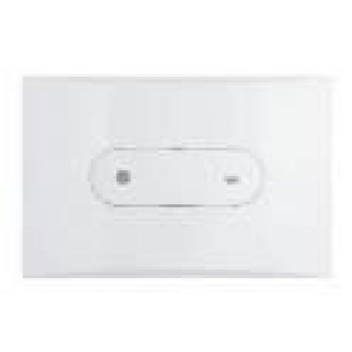 Plaque de commande SELLES Salto, chromé mat.