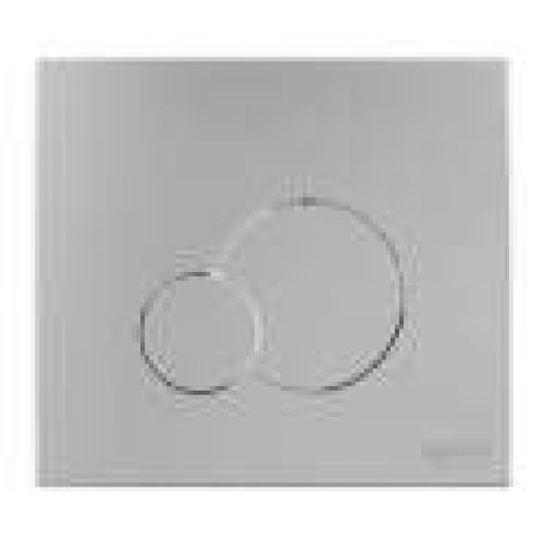 Plaque de commande Verso Mat/Chromée Siamp/DOMEO