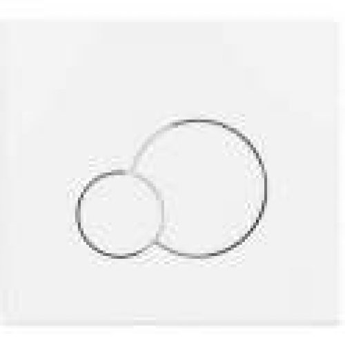 Plaque de commande VERSO350 blanche