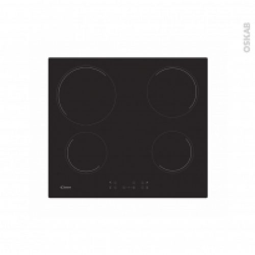 Plaque De Cuisson 4 Feux Vitroceramique 60 Cm Verre Noir Candy Cc64Ch