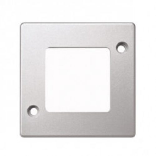 Plaque de finition 1 poste pour appareillage anti-vandalisme