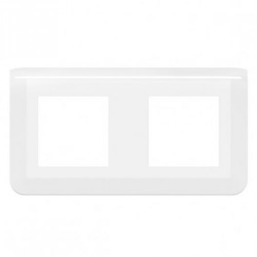 Plaque de finition horizontale Mosaic blanche – 2X2 modules