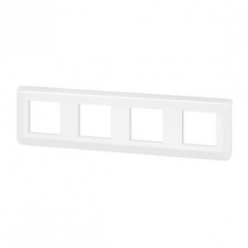 Plaque de finition horizontale Mosaic blanche – 4X2 modules