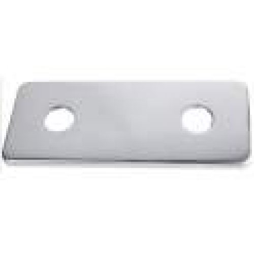 Plaque de finition Inox pour platine murale