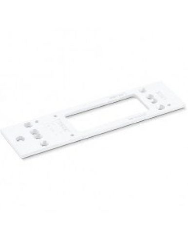 Plaque de montage GEZE pour série TS3000V finition blanc 11233