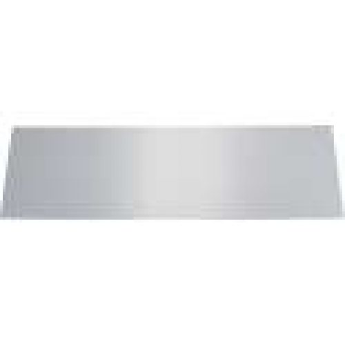 Plaque de propreté inox brillant – Rectangulaire – Duval