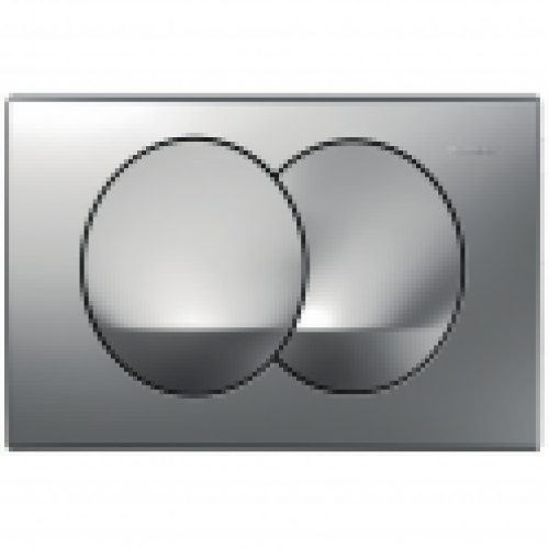 Plaque DELTA 20 mat-chromé