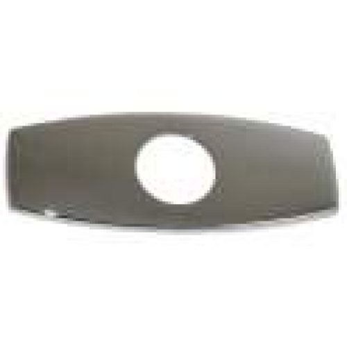 Plaque d&rsquo;obturation 16cm chromée