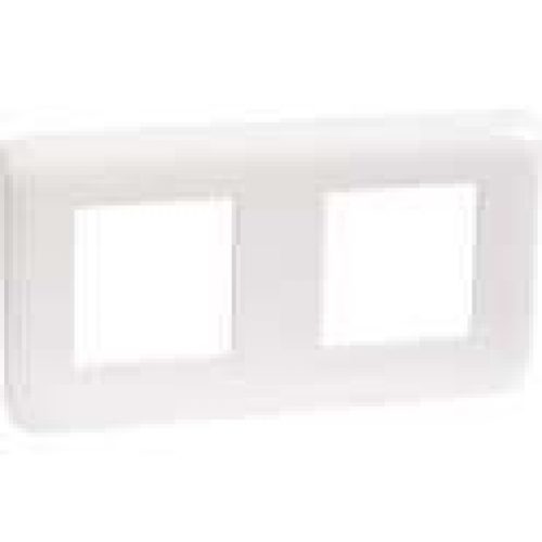 Plaque Mosaic Legrand – 2 x 2 modules – Horizontale – Legrand