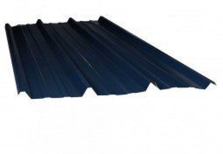 Plaque Nervurée en Acier 2,5m 63/100e (2 Coloris) à Partir de 5 Plaques