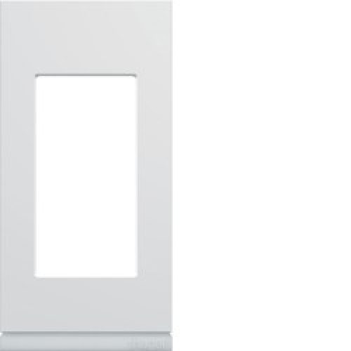 Plaque plast 1M pure – APPAREILLAGE MURAL GALLERY HAGER WXP0001