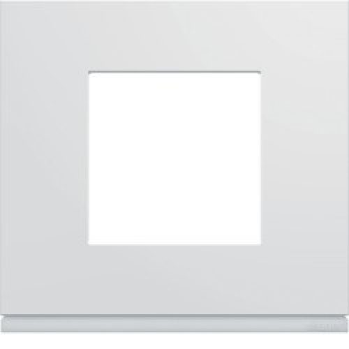 Plaque plast 1P pure – APPAREILLAGE MURAL GALLERY HAGER WXP0002