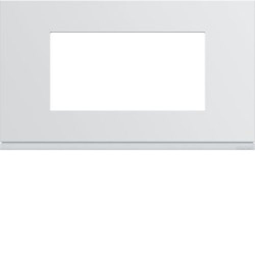 Plaque plast 4M E57 pure – APPAREILLAGE MURAL GALLERY HAGER WXP0034