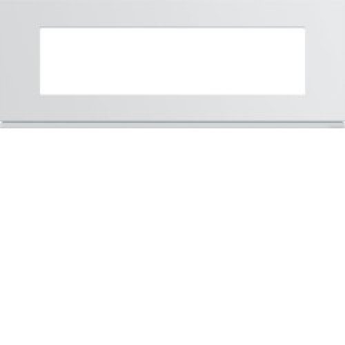 Plaque plast 8M E71 pure – APPAREILLAGE MURAL GALLERY HAGER WXP0008