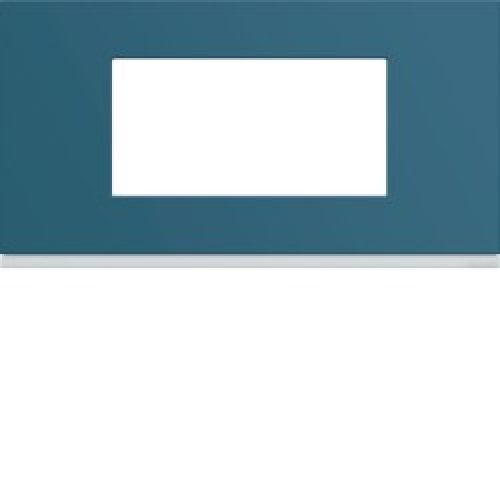 Plaque plastique 4M E71 river – APPAREILLAGE MURAL GALLERY HAGER WXP0704