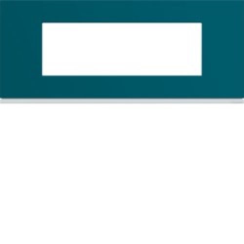 Plaque plastique 6M E57 peacoc – APPAREILLAGE MURAL GALLERY HAGER WXP0806