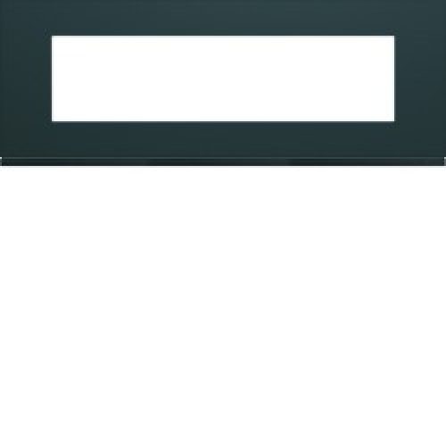 Plaque plastique 8M E71 anthr – APPAREILLAGE MURAL GALLERY HAGER WXP1008