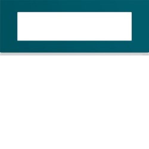 Plaque plastique 8M E71 peacoc – APPAREILLAGE MURAL GALLERY HAGER WXP0808