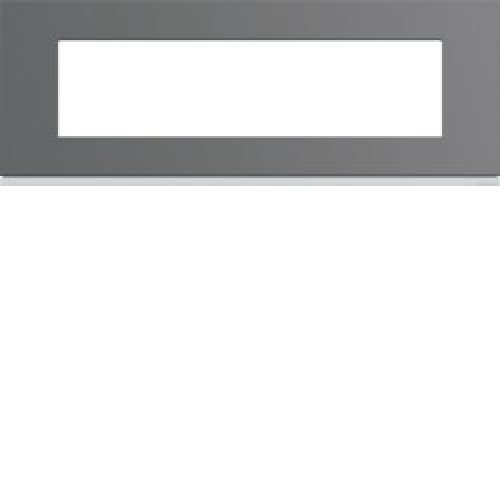 Plaque plastique 8M E71 taupe – APPAREILLAGE MURAL GALLERY HAGER WXP0908