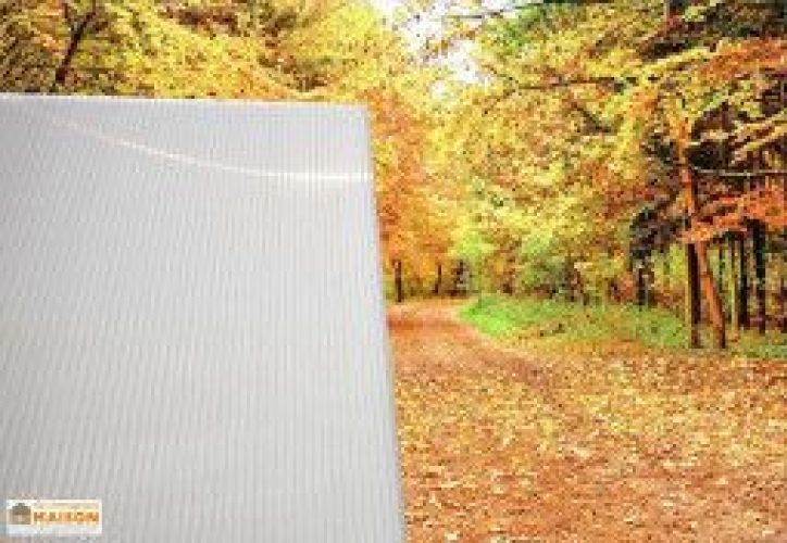 Plaque Polycarbonate Alvéolaire 16mm 2,5×0,98m – à partir de 5 plaques