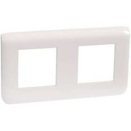 Plaque pour 2 x 2 modules vertical Mosaic Legrand 078822